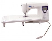 Šicí stroj Juki HZL-F600 s přídavným stolkem a s kolenní pákou